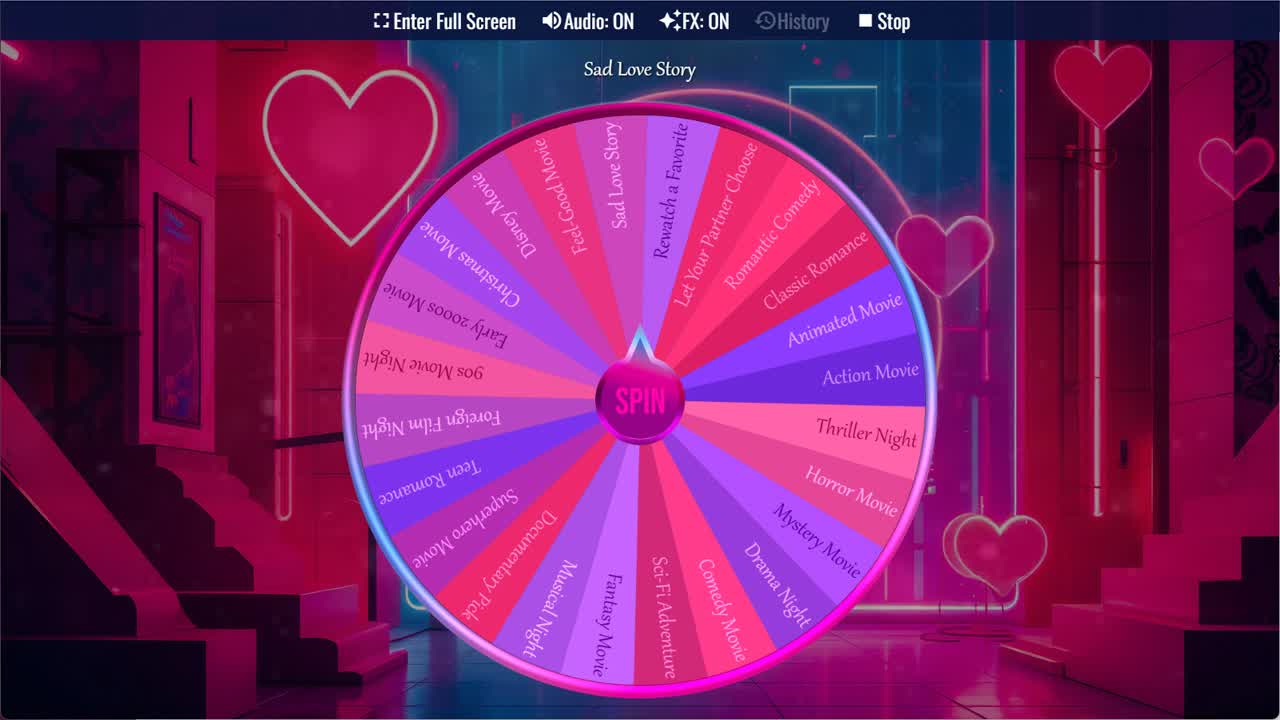 Movie Night Picker for Couples