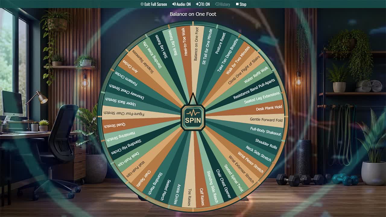 Office Workout Wheel
