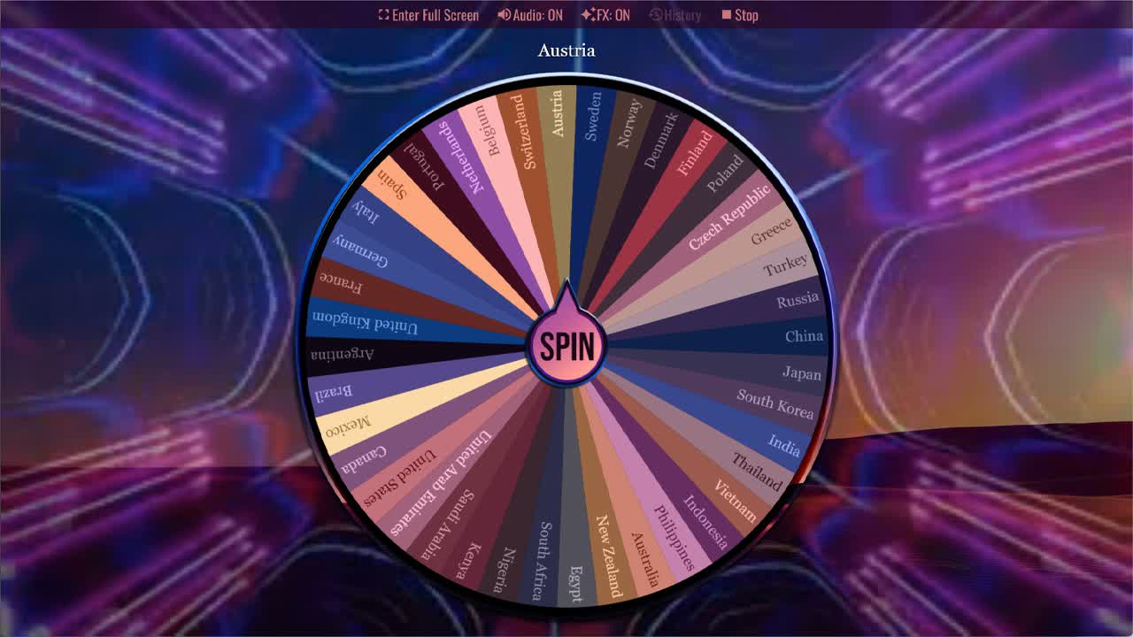 Random Country Picker