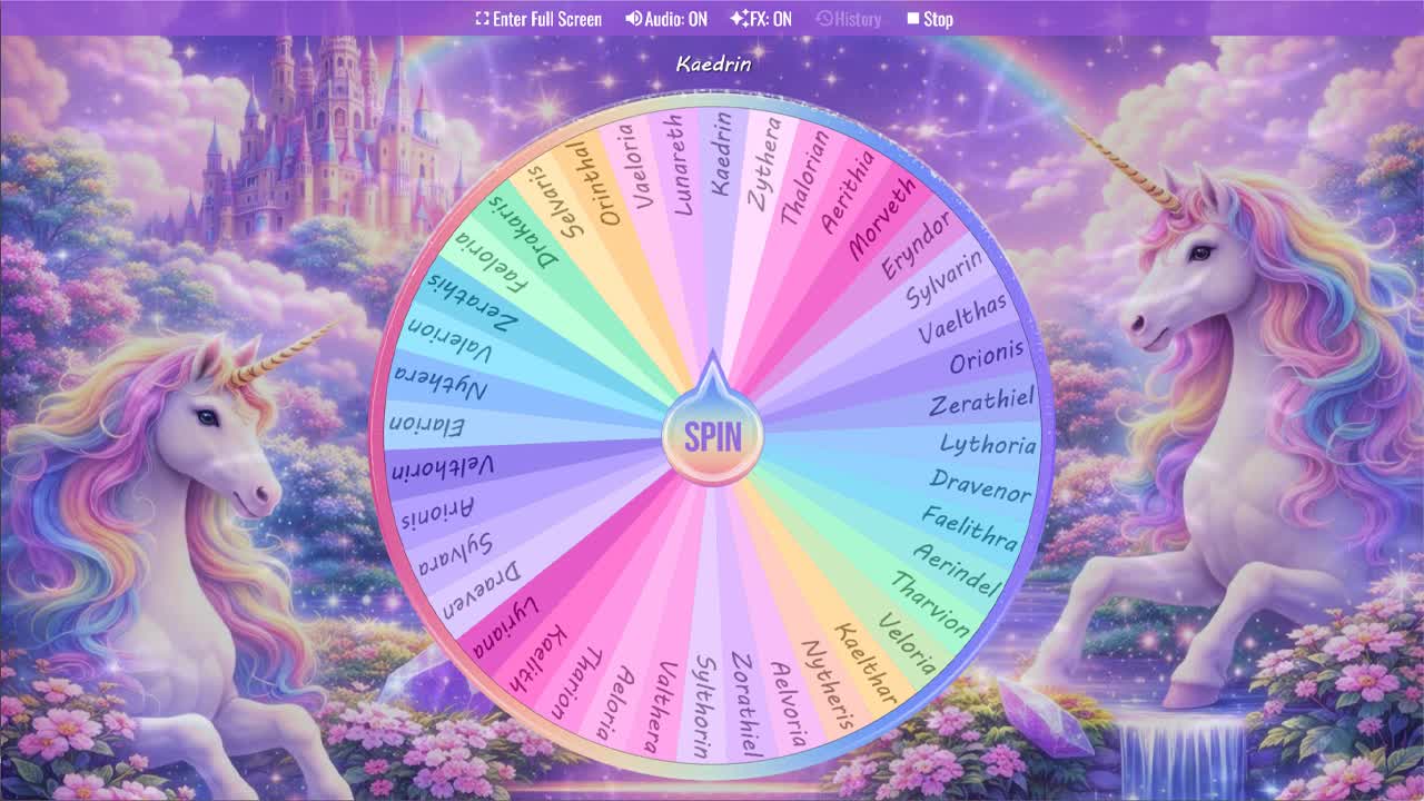 Random Fantasy Name Generator