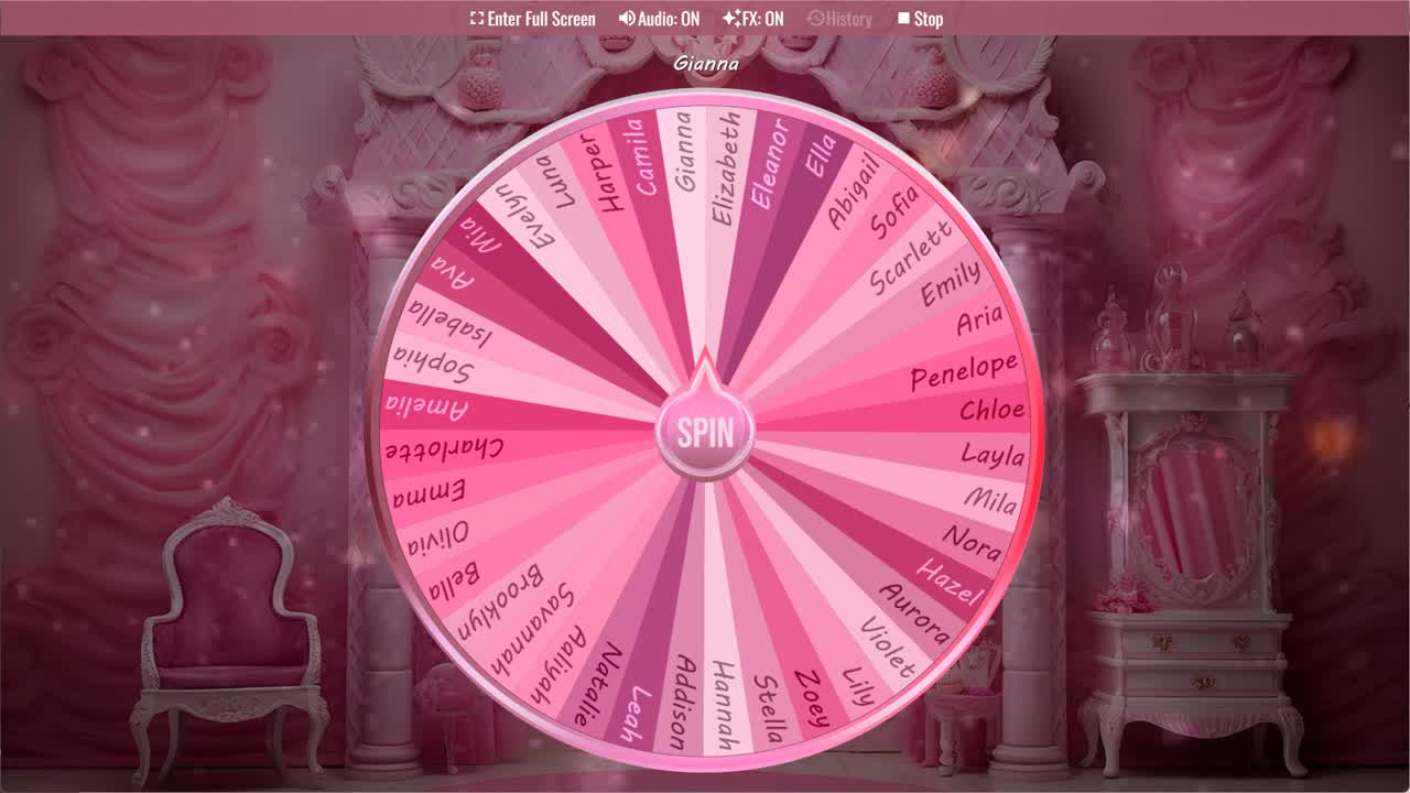 Random Girl Name Picker