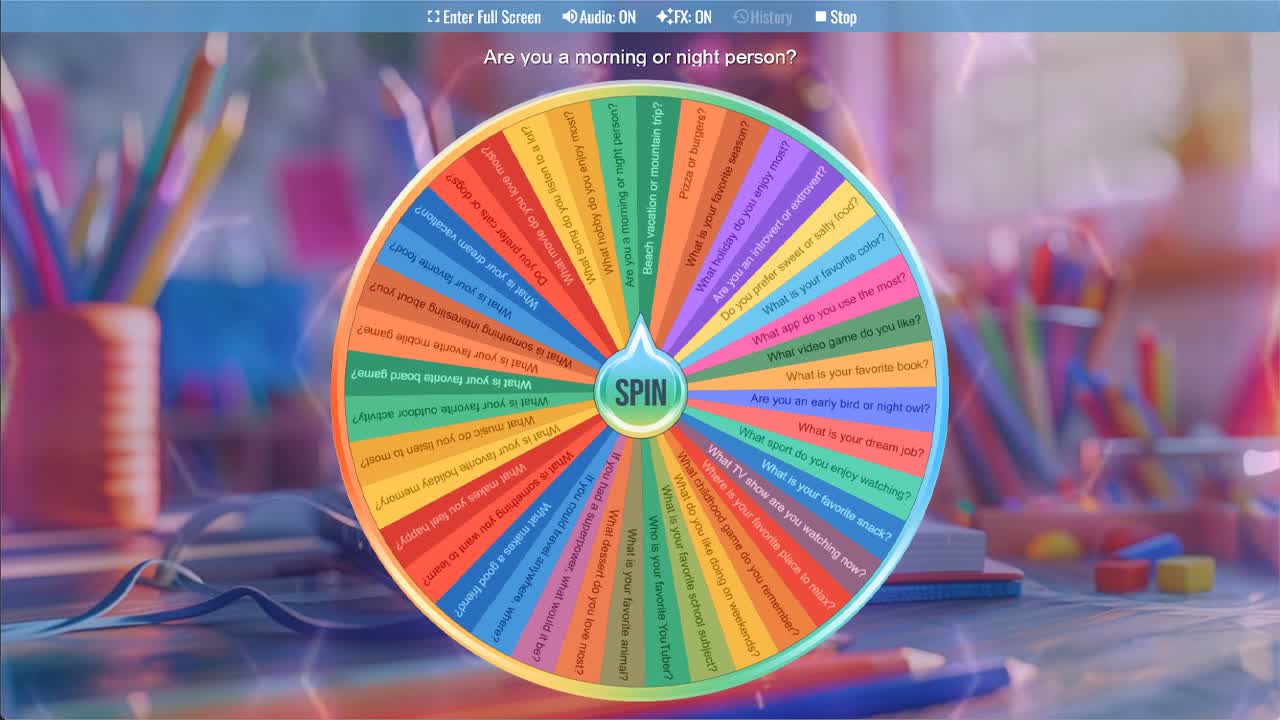 Random Question Generator