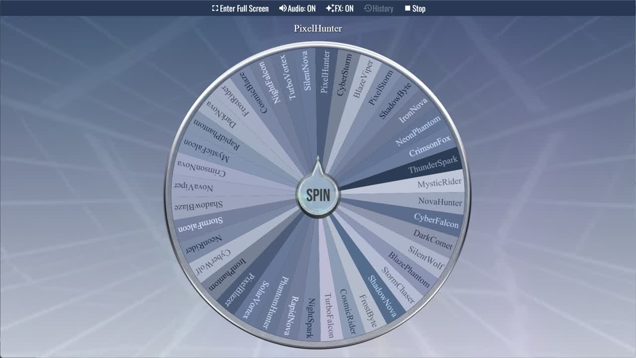 Random Username Generator