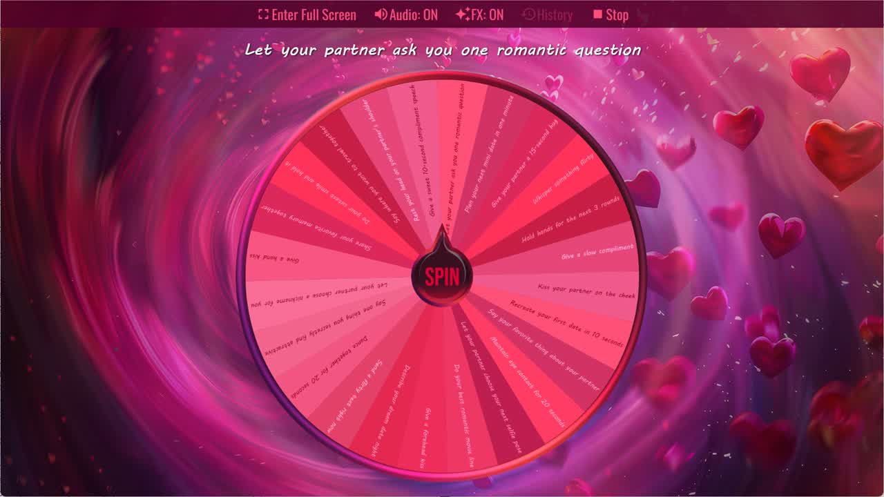 Spicy Dare Wheel