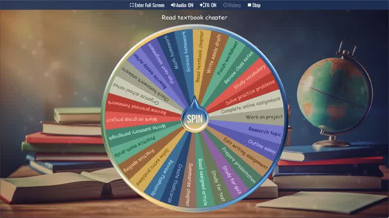 Homework Task Picker
