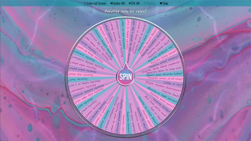 Icebreaker Question Wheel