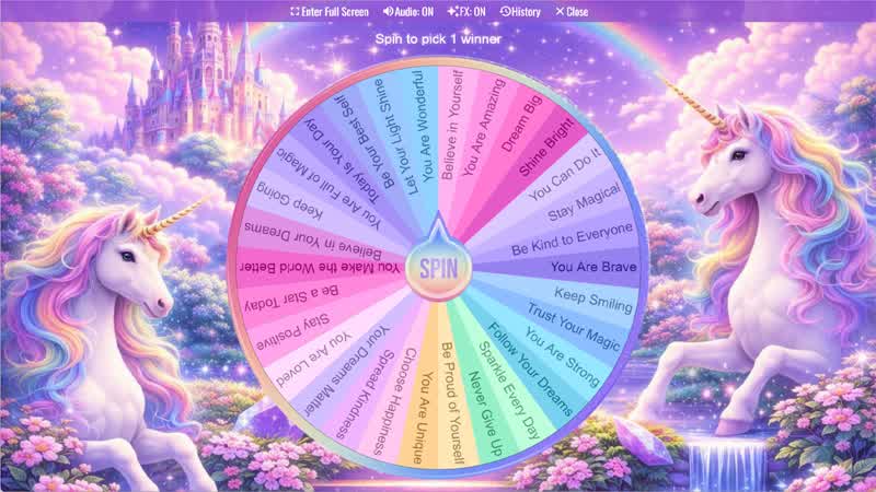Positive Affirmation Wheel