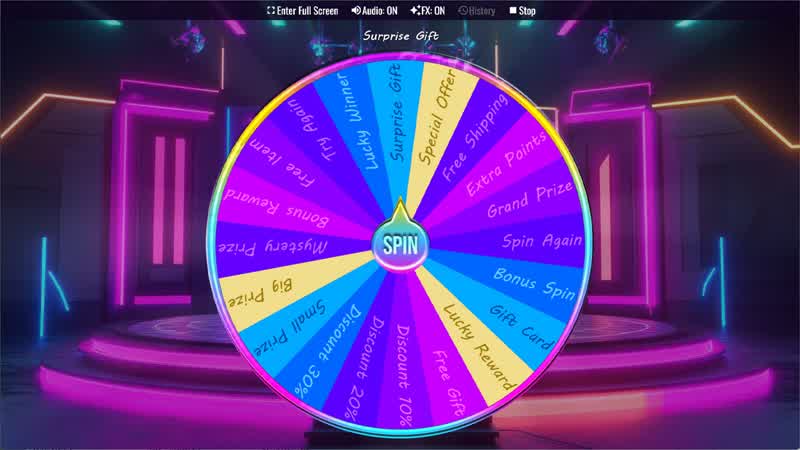Prize Wheel Generator