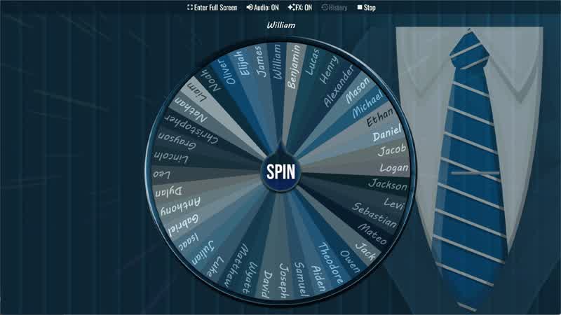 Random Boy Name Picker