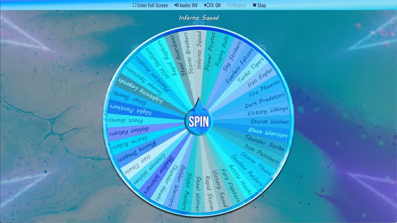 Random Team Name Generator