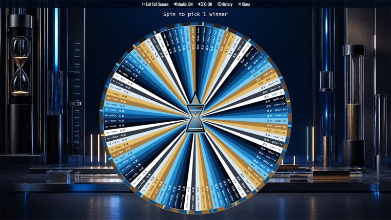 Random Time Generator Wheel