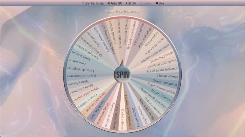 Random Topic Generator