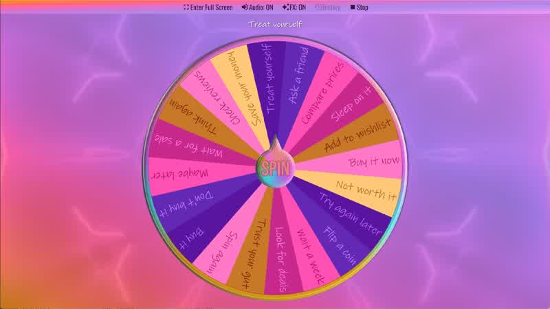 Should I Buy It Wheel