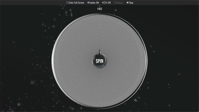 Spin the Number 1-500