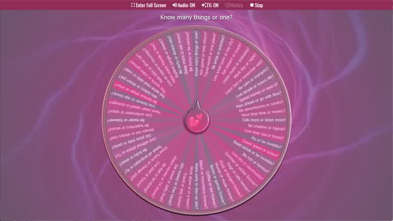 Would You Rather Wheel